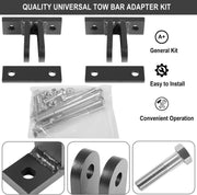 DURAFORCE BX88230 Universal Base Tow Bar Purpose Adapter Bracket Kit For Blue Ox Tow Bars