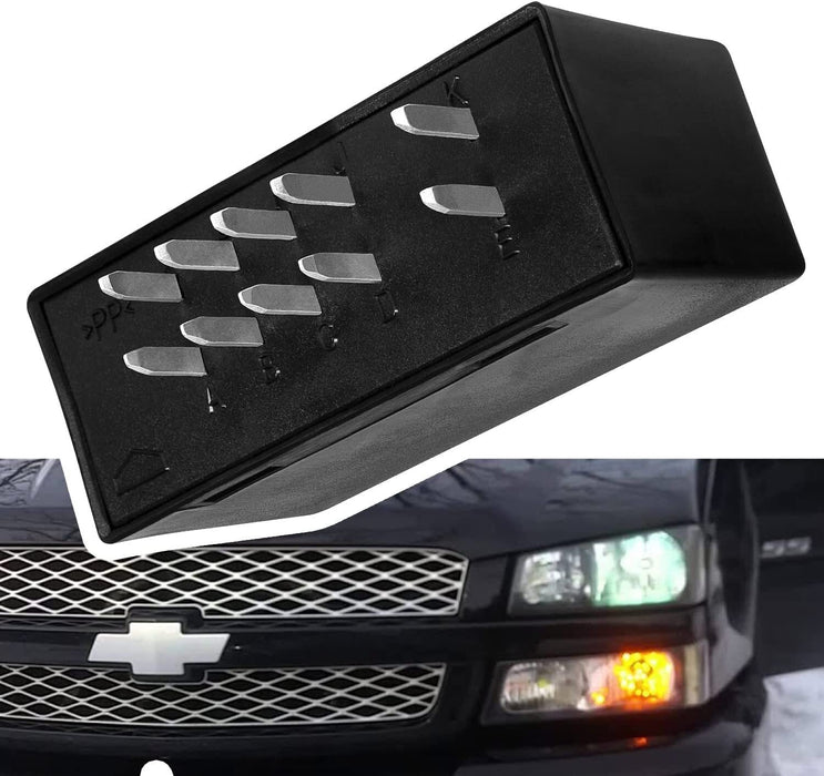 DURAFORCE 15231201 Hazard Warning LED Flasher Relay for GM Silverado Tahoe, Sierra, Yukon