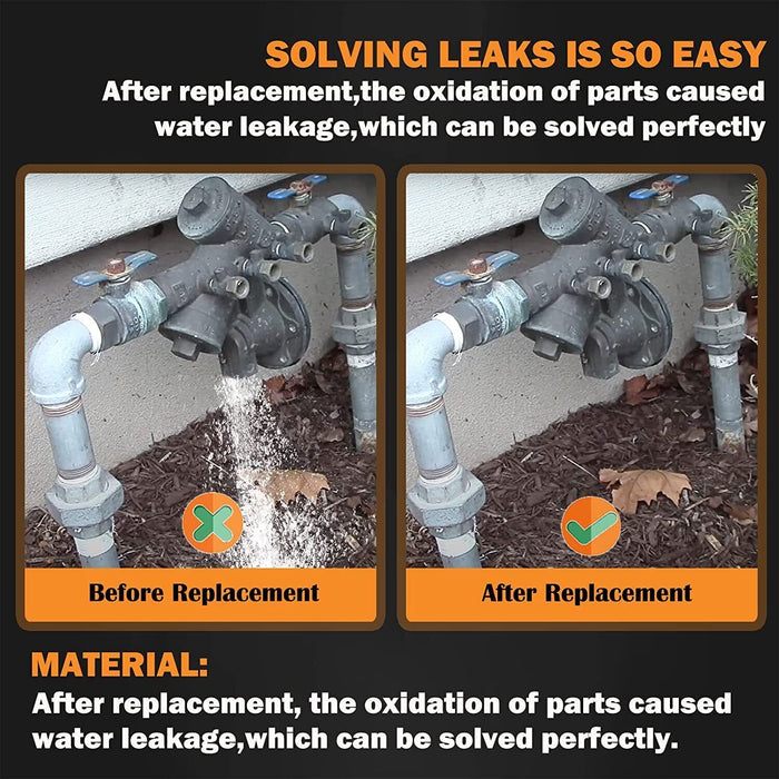 DURAFORCE 1-1/4"-2" Complete Repair Kit For Zurn Wilkins Backflow Preventer 975XL & 975XL2