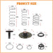 DURAFORCE 1-1/4"-2" Complete Repair Kit For Zurn Wilkins Backflow Preventer 975XL & 975XL2