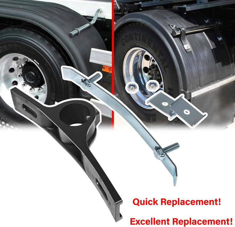 DURAFORCE 8591005 Mounting Fender Bracket Assembly for Fenders on Dump trucks, Work Trucks