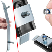 DURAFORCE 8591005 Mounting Fender Bracket Assembly for Fenders on Dump trucks, Work Trucks
