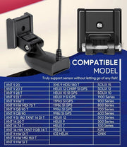 DURAFORCE For Humminbird 7400931 Transducer Mount MHX XNT XHS Transom Bracket Hardware Kit