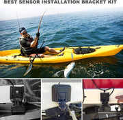 DURAFORCE For Humminbird 7400931 Transducer Mount MHX XNT XHS Transom Bracket Hardware Kit