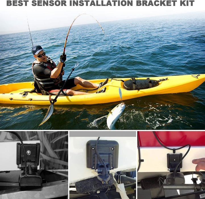 DURAFORCE For Humminbird 7400931 Transducer Mount MHX XNT XHS Transom Bracket Hardware Kit