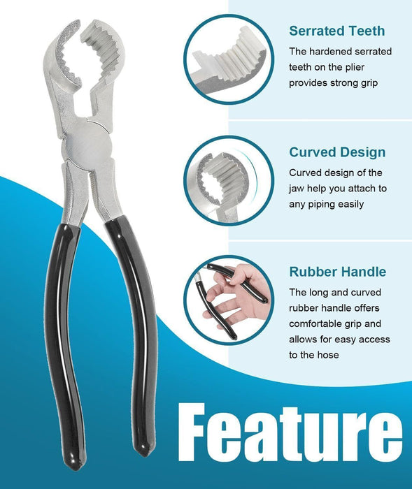 DURAFORCE 20001120 Washing Machine Hose Pliers for THP-1 Washer Inlet Hoses 7/8"-1 7/8"