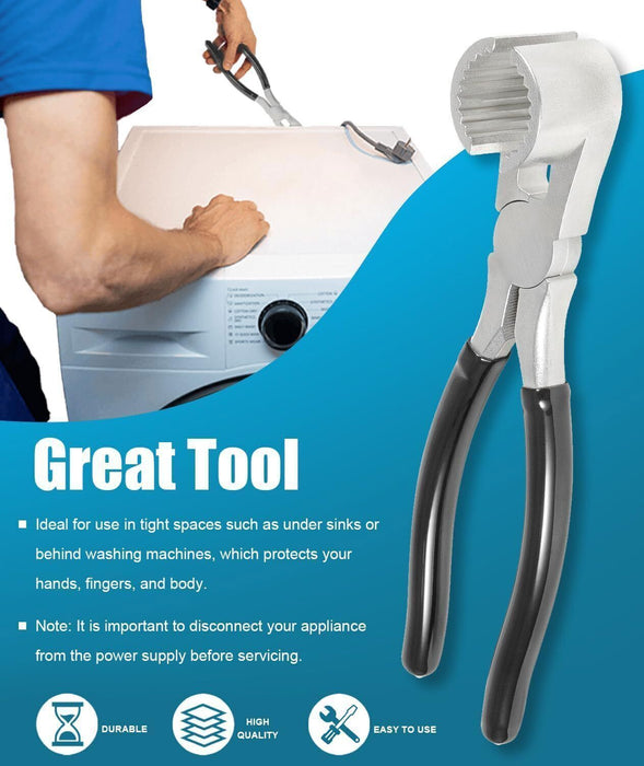 DURAFORCE 20001120 Washing Machine Hose Pliers for THP-1 Washer Inlet Hoses 7/8"-1 7/8"