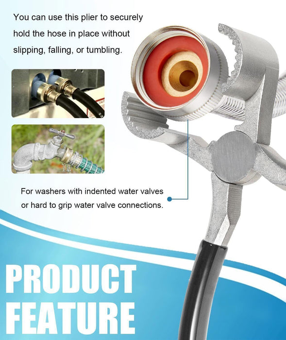 DURAFORCE 20001120 Washing Machine Hose Pliers for THP-1 Washer Inlet Hoses 7/8"-1 7/8"