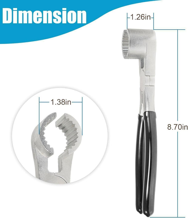 DURAFORCE 20001120 Washing Machine Hose Pliers for THP-1 Washer Inlet Hoses 7/8"-1 7/8"