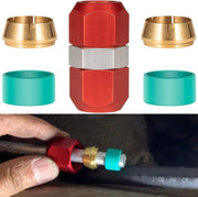 DURAFORCE 800-641 3/8'' Aluminum Line Splice Repair Kit For A/C, coolant P/S Return Etc.