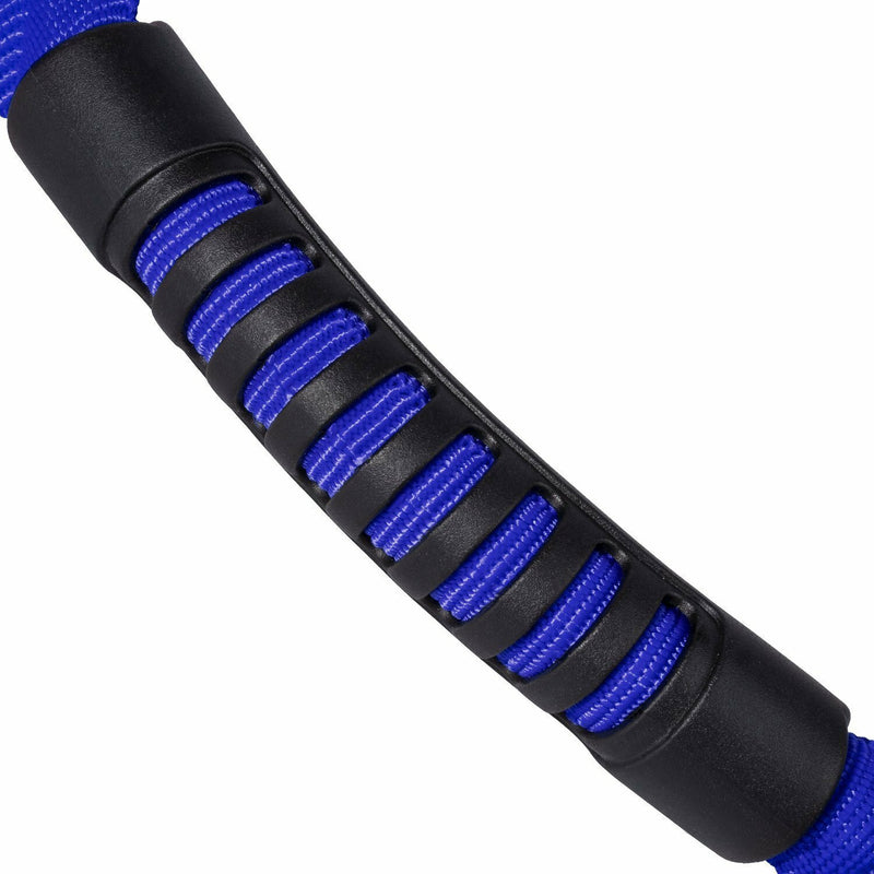 DURAFORCE 4Pcs Top Roll Bar Grab Handles Grip for Jeep Wrangler CJ YJ TJ JK JK JL (Blue)
