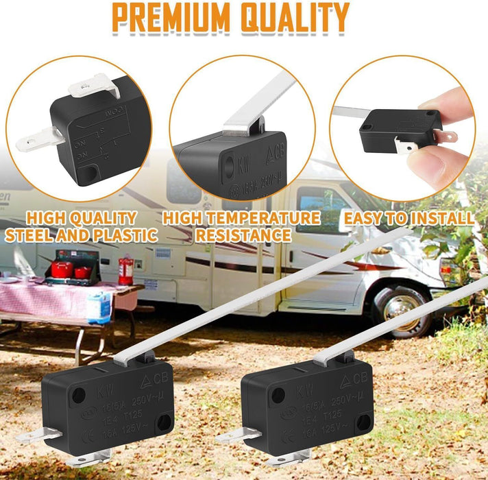 DURAFORCE 232261 Sail Switch RV Furnace Replacement Part for Suburban SF Series -2 Pack