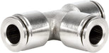 DURAFORCE 21838 Air Line T-Fittings Union Tee 1/4" Tube Coupler Push-To-Connect Fitting