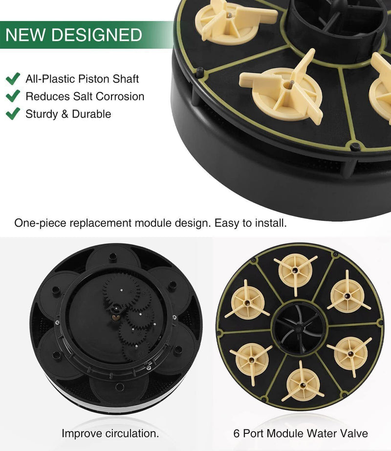 DURAFORCE 6-Port Module with Valve Shell O-Ring for Paramount Water Valve 004-302-4408-00