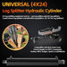 DURAFORCE Hydraulic Cylinder Welded Double Acting 4" Bore 24" For Log Splitter 3500 PSI