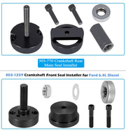 DURAFORCE Crankshaft Front & Rear Main Seal Installer Tool For Ford 4.5/6.0/6.4L F-250/350