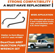 DURAFORCE 6.5L Diesel Engine 6087 GM Injection Pump Wrench Set For 1996-2000 GM Full-Size