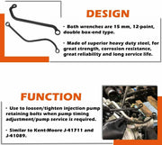 DURAFORCE 6.5L Diesel Engine 6087 GM Injection Pump Wrench Set For 1996-2000 GM Full-Size