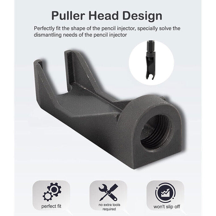 DURAFORCE 7121 Fuel Injector Nozzle Puller Removal Tool for Caterpillar John Deere Case GM