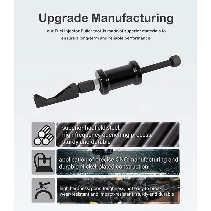 DURAFORCE 7121 Fuel Injector Nozzle Puller Removal Tool for Caterpillar John Deere Case GM