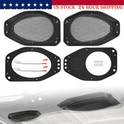 DURAFORCE 6.5" Rear Speaker Pod Adapters for Jeep Wrangler JL & Gladiator JT, 180 Watts