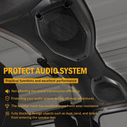 DURAFORCE 6.5" Rear Speaker Pod Adapters for Jeep Wrangler JL & Gladiator JT, 180 Watts