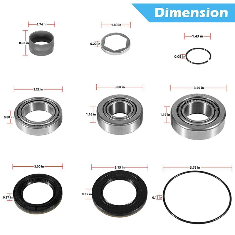 DURAFORCE For BMW M3 M5 Differential Type 210 Repair Bearing Kit E36 E46 E34 E39 E60 E32