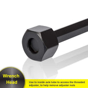 DURAFORCE Differential Bearing Preload Wrench 6602 for Chrysler Dodge Vehicles C-4164A
