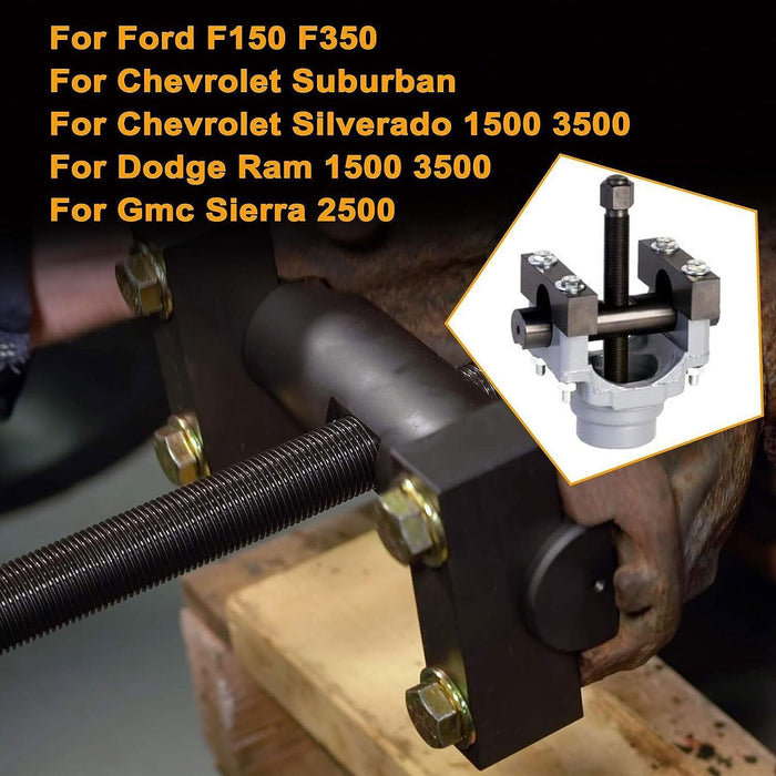 DURAFORCE 10850 Heavy Duty Yoke Puller Tool for Class 1-2 Trucks Ford F-150/350 Chevrolet