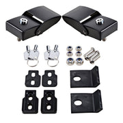 DURAFORCE One Pair Locking Hood Catch Hood Lock Latches for Jeep Wrangler JK JKU 2007-2018