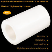 DURAFORCE 3PCS General Pump Piston Replace Ceramic 15mm 51040009 for TP Pumps (15x25x9 mm)