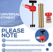 DURAFORCE 34060-0130 Marine Engine Oil Drain Hand Pump, Boat Oil Change Pump Fits for OMC