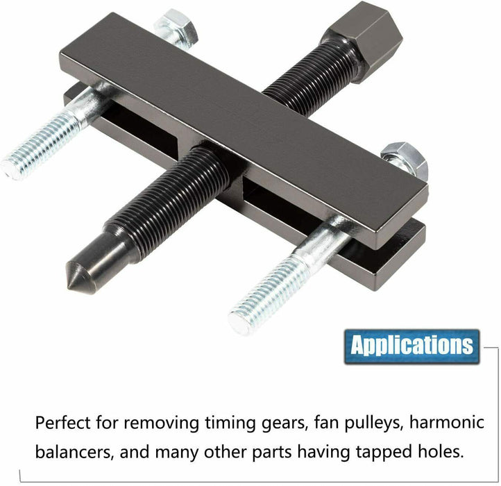 DURAFORCE 7393 Gear and Pulley Puller Replace for OTC 7393 with 5-1/2" Long Forcing Screw
