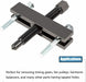 DURAFORCE 7393 Gear and Pulley Puller Replace for OTC 7393 with 5-1/2" Long Forcing Screw