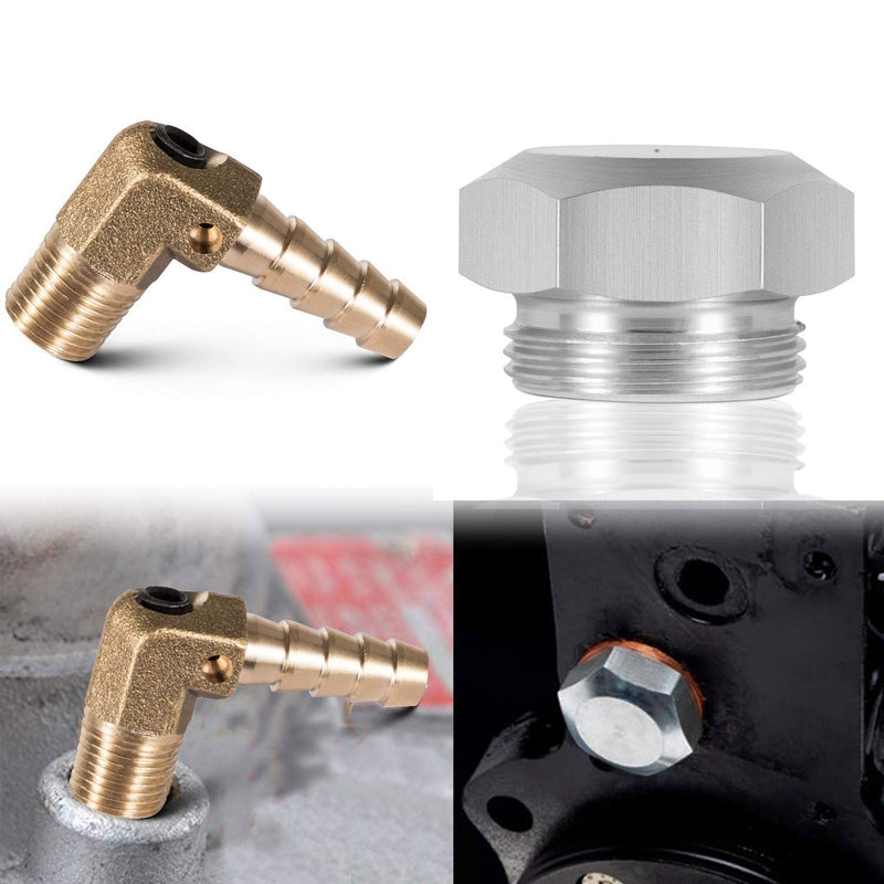 DURAFORCE Rack Cap & Adjustable Boost Elbow Controller For 94-98 Dodge Cummins HX40W HY35W