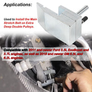 DURAFORCE 59350 Stretch Belt Installer Tool for Extra Deep Double Pulleys