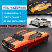 DURAFORCE 1 set Rear Window Scoop Louvers Installation Hardware for Ford Mustang 2015-2020