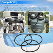 DURAFORCE 3Pack R0452100 2-231 O-Rings For Zodiac Jandy Fusion & AquaPure PLC1400 & 700
