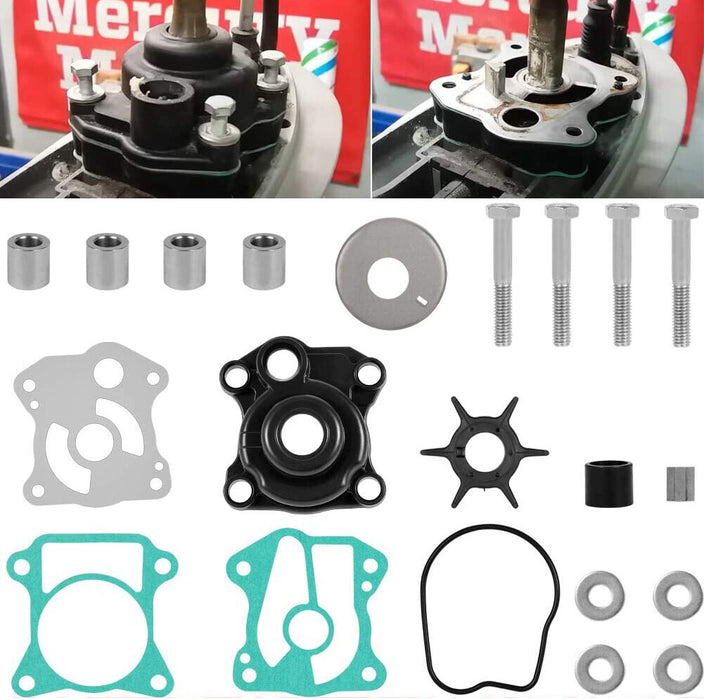 DURAFORCE Water Pump Impeller Repair Kit for Honda Outboard 40Hp 50Hp BF40A BF50A BF40D