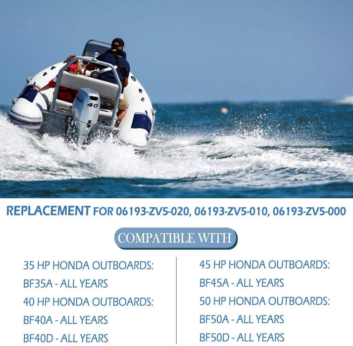 DURAFORCE Water Pump Impeller Repair Kit for Honda Outboard 40Hp 50Hp BF40A BF50A BF40D