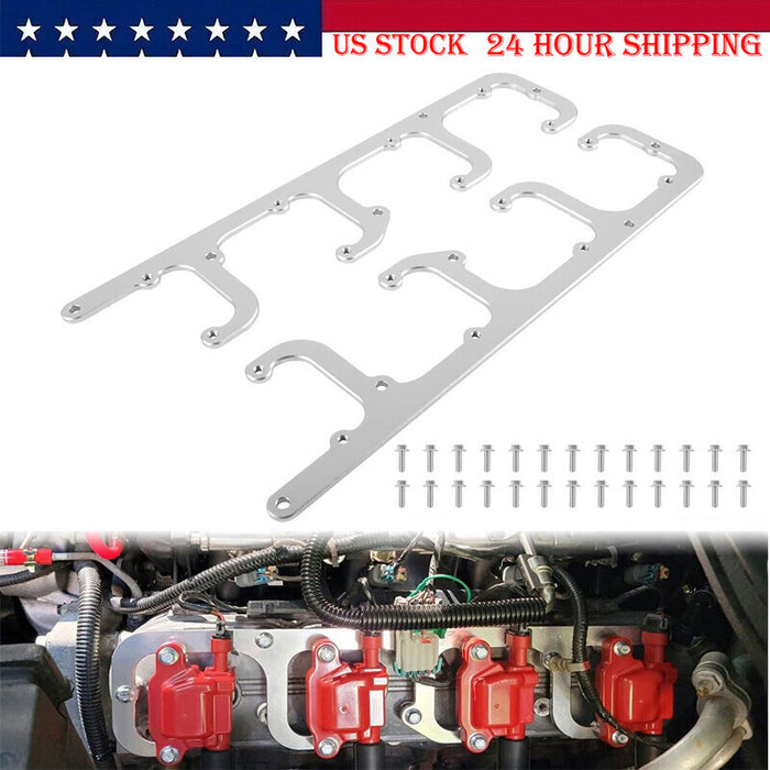 DURAFORCE 12558693 Square Coil Brackets Valve Cover for D514A D510C D581 LSX LQ9 LS6 L92