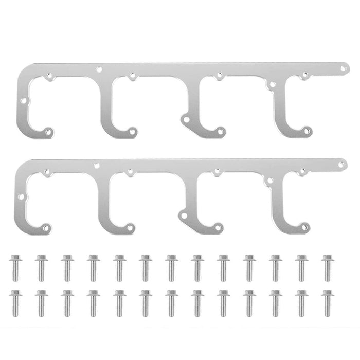 DURAFORCE 12558693 Square Coil Brackets Valve Cover for D514A D510C D581 LSX LQ9 LS6 L92