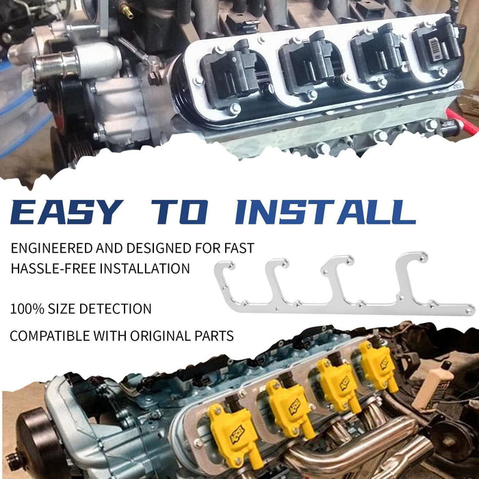 DURAFORCE 12558693 Square Coil Brackets Valve Cover for D514A D510C D581 LSX LQ9 LS6 L92