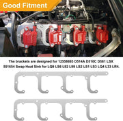 DURAFORCE 12558693 Square Coil Brackets Valve Cover for D514A D510C D581 LSX LQ9 LS6 L92