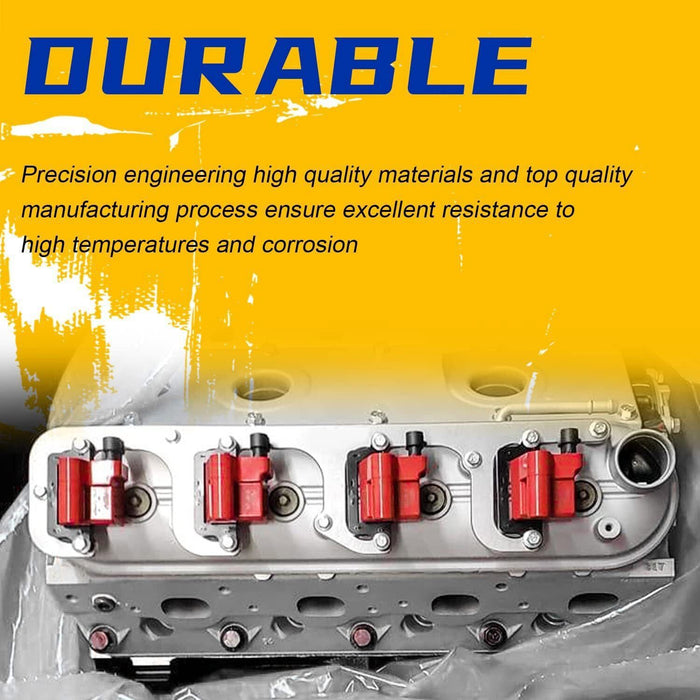 DURAFORCE 12558693 Square Coil Brackets Valve Cover for D514A D510C D581 LSX LQ9 LS6 L92