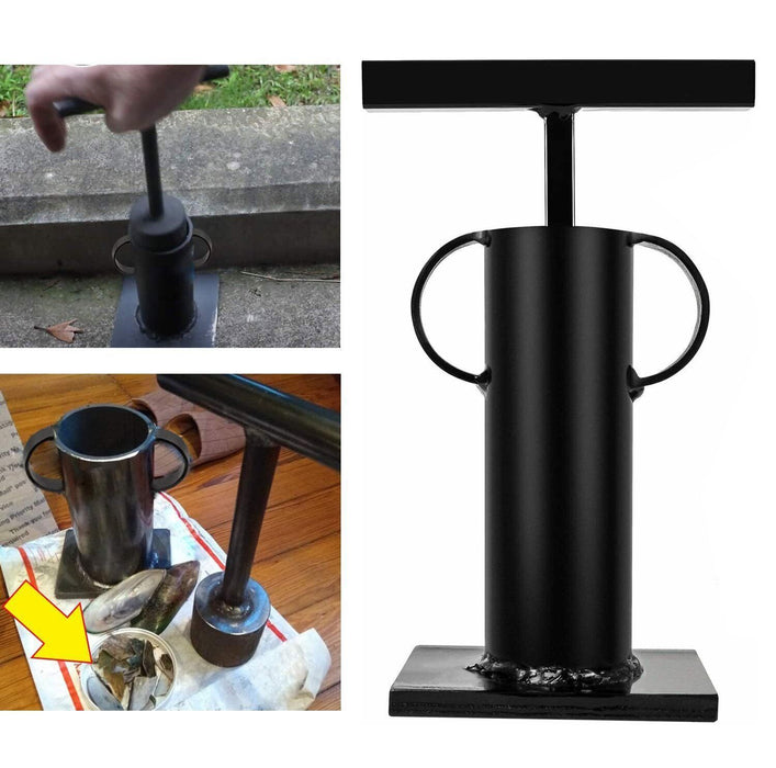 DURAFORCE Rock Crusher Gold Panning Mining Pulverizer Frit Maker Glass Breaker Ore Crusher