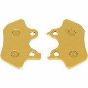 DURAFORCE Front Rear Brake Pads Kit for 2000-2007 Harley Davidson Full Set