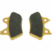 DURAFORCE Front Rear Brake Pads Kit for 2000-2007 Harley Davidson Full Set
