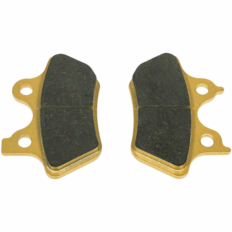 DURAFORCE Front Rear Brake Pads Kit for 2000-2007 Harley Davidson Full Set