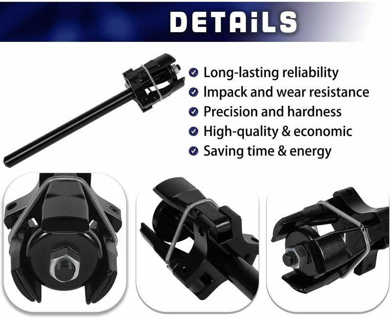 DURAFORCE Truck Universal Bearing Cup Remover / Installer 7180 Fit 3-5/8" to 6-1/2" OD